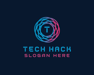 Tech Circuit Programming  logo design