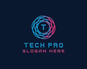 Program - Tech Circuit Programming logo design