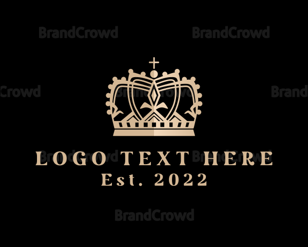 Royalty Gold Crown Logo Brandcrowd Logo Maker