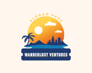 Traveling - Beach City Travel logo design