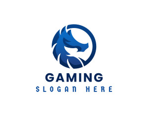 Gaming Dragon Monster Logo