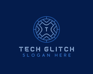 Digital Tech Software Application logo design