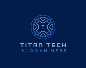 Digital Tech Software Application logo design