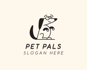 Dog Puppy Pet  logo design