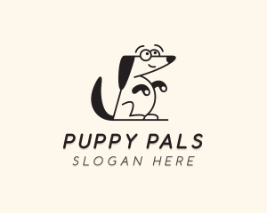 Puppy - Dog Puppy Pet logo design