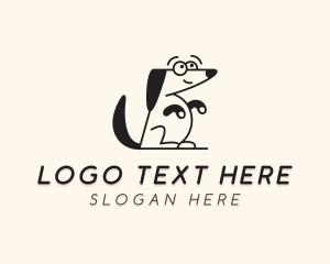 Dog Puppy Pet  Logo