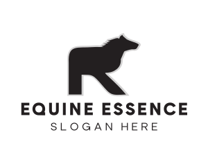 Equine - Equine Letter R logo design