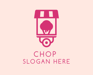 Ice Cream Cart Logo