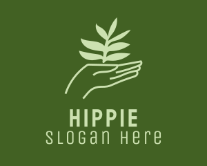 Plant Hand Farming  Logo