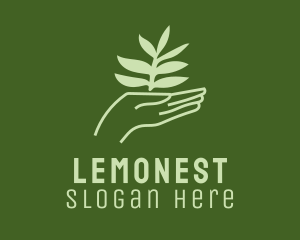 Plant Hand Farming  Logo