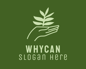 Plant Hand Farming  Logo