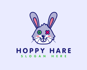 Bunny Rabbit Gamer  logo design
