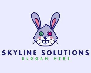 Bunny Rabbit Gamer  logo design