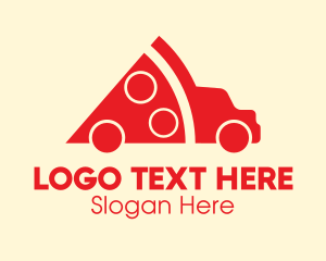 Delivery - Pizza Truck Delivery logo design