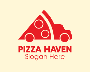 Pizzeria - Pizza Truck Delivery logo design