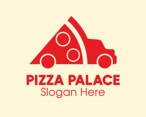 Pizza - Pizza Truck Delivery logo design