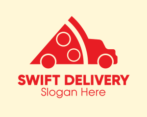 Delivery - Pizza Truck Delivery logo design