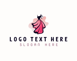 Custom Apparel - Dress Clothing Fashion logo design