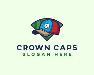 Baseball Sports Cap logo design