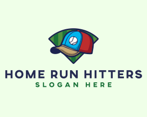 Baseball - Baseball Sports Cap logo design