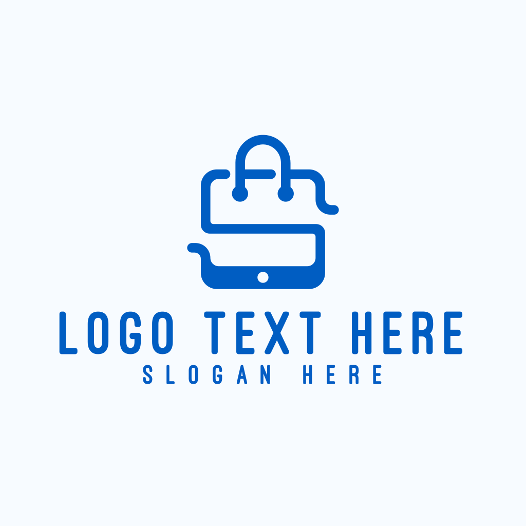 Mobile Shopping Bag Logo | BrandCrowd Logo Maker