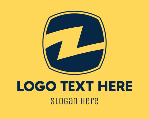 Vlog - Electrical Letter Z logo design