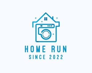 Home Washing Machine logo design