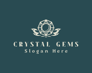 Ruby Gemstone Jewelry logo design