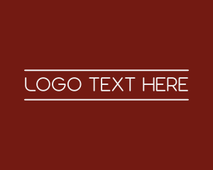 Minimalist - Minimalist Style Wordmark logo design