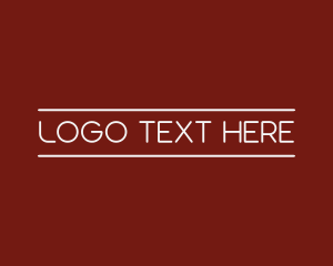 General - Minimalist Style Business logo design