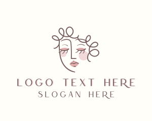 Creative Woman Makeup Logo