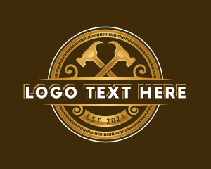 Tradesman - Hammer Remodel Construction logo design