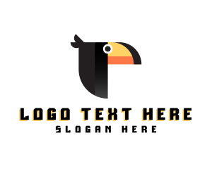 Bird - Toucan Bird Beak logo design