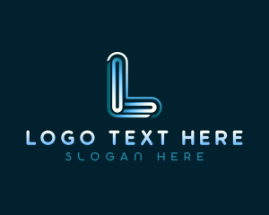 Letter - Startup Tech Letter L logo design