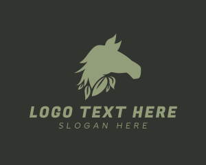 Stable - Organic Natural Horse Stable logo design