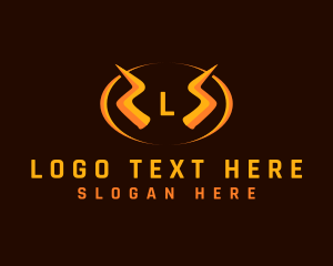 Utility - Lightning Horn Electrical logo design