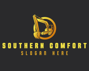 Industrial Excavator Contractor logo design