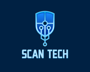 Scanner - Security Hardware Protection logo design