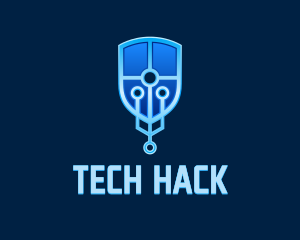 Security Hardware Protection logo design