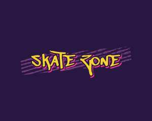 Skate - Urban Skate Art logo design