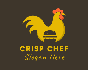 Chicken Hamburger Restaurant logo design