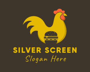 Burger - Chicken Hamburger Restaurant logo design
