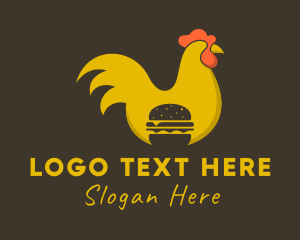 Chicken Hamburger Restaurant Logo