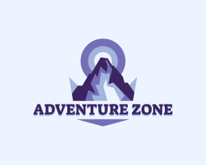 Adventure Mountain Peak  logo design