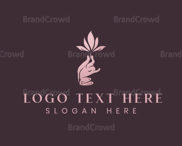 Hand Flower Boutique Logo