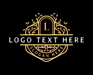 Vine - Elegant Lawn Care Ornament logo design