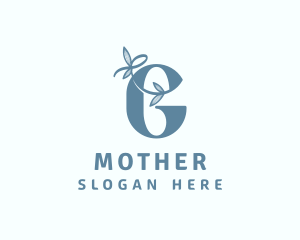 Aromatherapy - Leaf Vine Letter G logo design