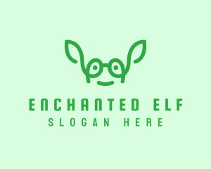Cute Plant Elf logo design
