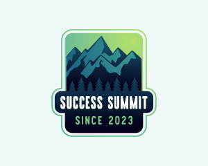 Mountaineer Summit Wilderness logo design