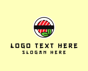 Organic Sushi Restaurant Logo